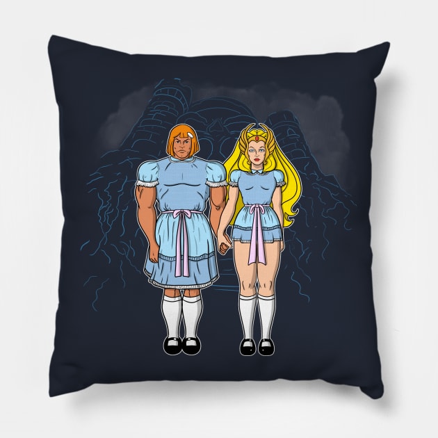 the grayskull twins Pillow by MarianoSan