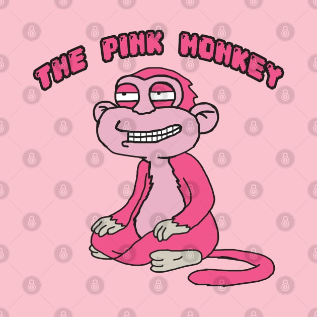 the pink monkey by mohamed705