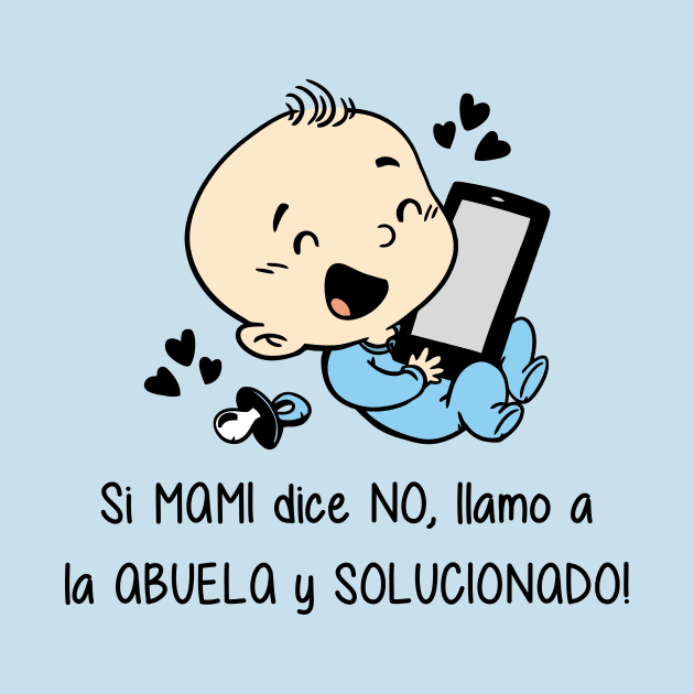 Si mami dice no, llamo a la abuela y solucionado. by Yolanda84