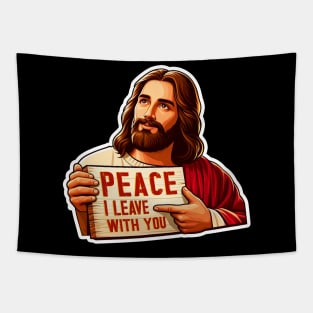 John 14:27 Peace I Leave With You Tapestry