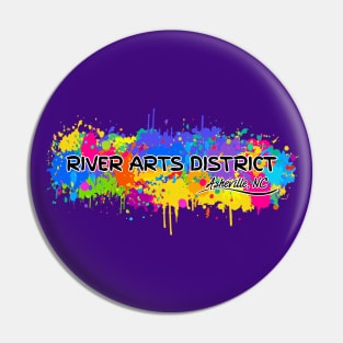 River Arts District - Asheville, NC - PurpleBG 17 Pin