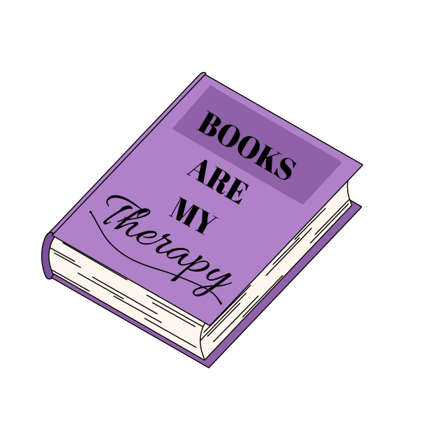 Books are My Therapy by Aesthetically Saidie