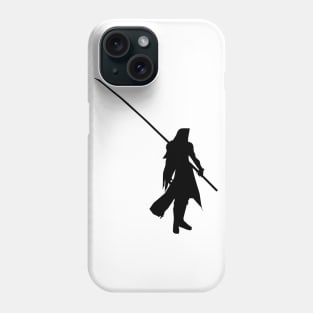 Sephiroth Long Sword Silhouette Phone Case