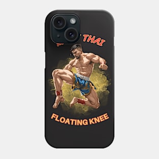 Muay thai floating knee Phone Case