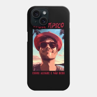 tuga tipico, de bom humor, humor portugues v2 Phone Case