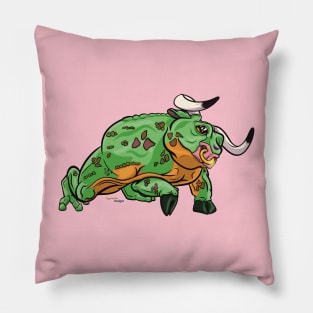 Punimals - Bull Frog Pillow