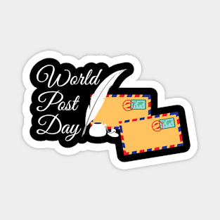 World Post Day Magnet