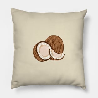 Coconut Botanical Pillow