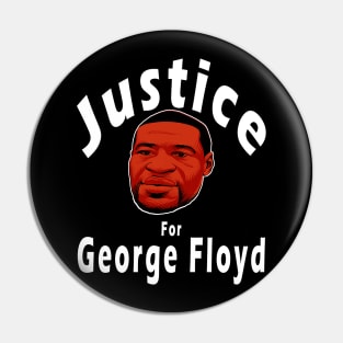 Justice For George Floyd Pin