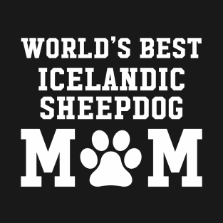 World’s Best Icelandic Sheepdog Mom T-Shirt