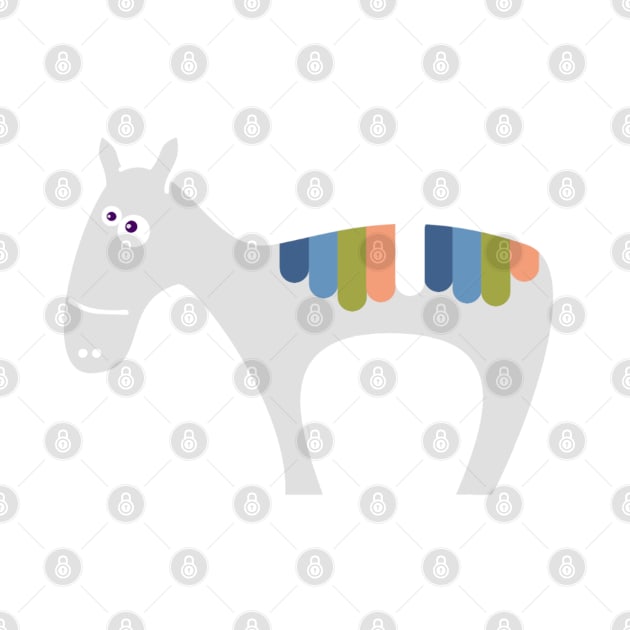 Rainbow Zebra by Aurealis