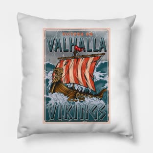 Victory or Valhalla Pillow