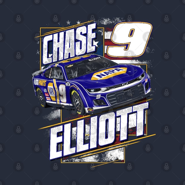 Chase Elliott NAPA Patriotic by ganisfarhan