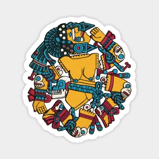 Coyolxāuhqui Aztec Goddess Magnet