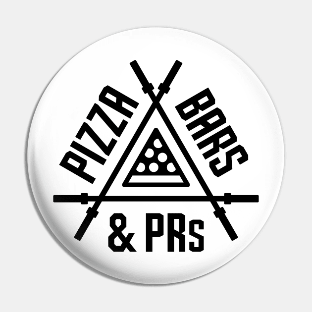 Pizza, Bars and PRs Fitness Triangle v2 Pin by brogressproject