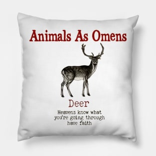 ANIMAL OMEN DEER Pillow