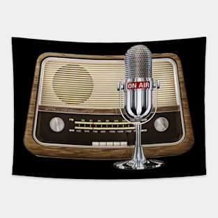 Radio On Air - Vintage Tapestry