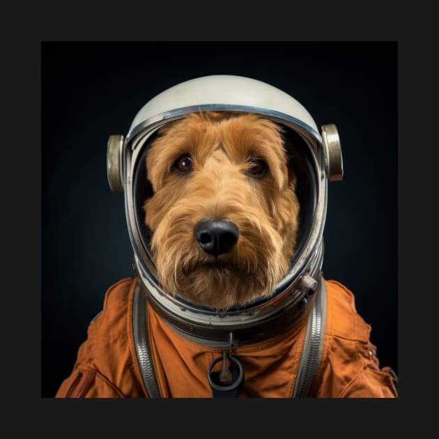 Astro Dog - Irish Terrier by Merchgard