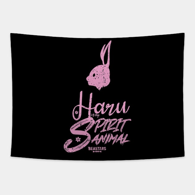 BEASTARS: HARU IS MY SPIRIT ANIMAL (GRUNGE STYLE) Tapestry by FunGangStore