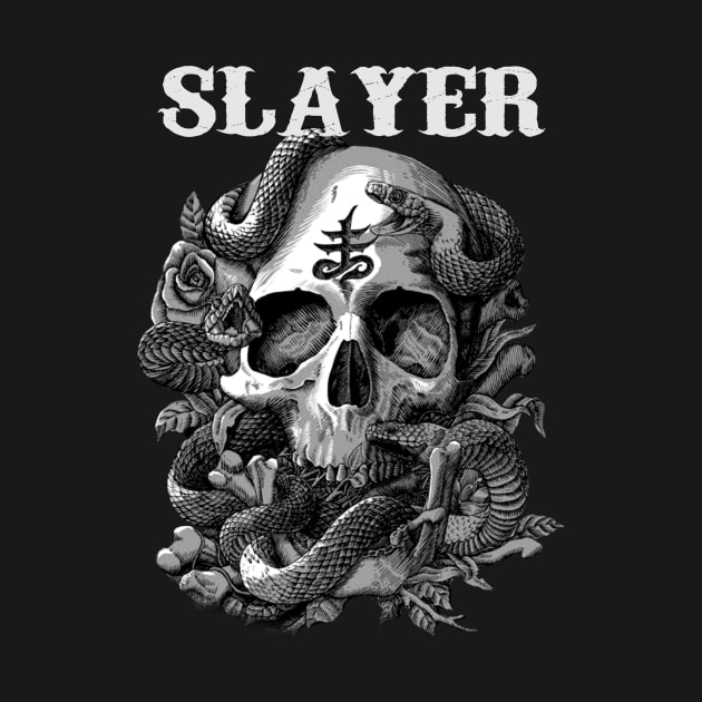 SLAYER BAND MERCHANDISE by Rons Frogss