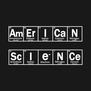 American science chemistry elements T-Shirt