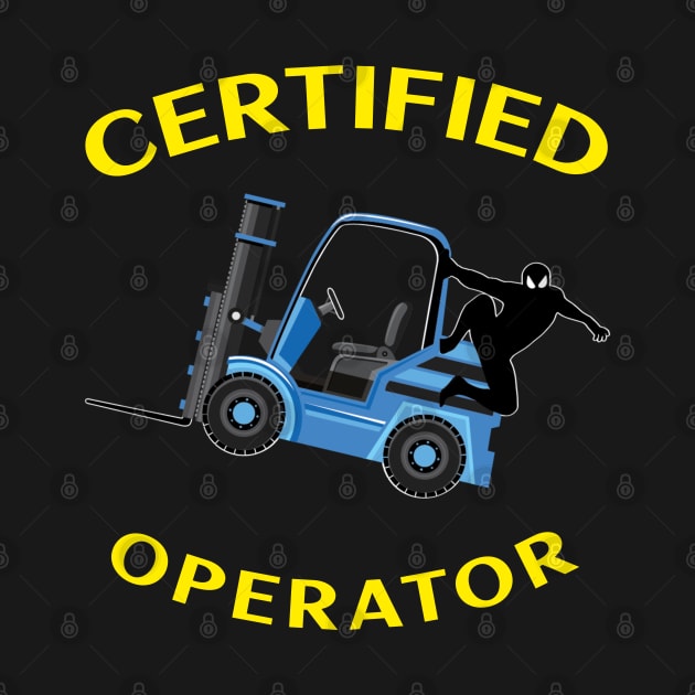 Forklift Ninja Certified Forklift Operator by Teamster Life