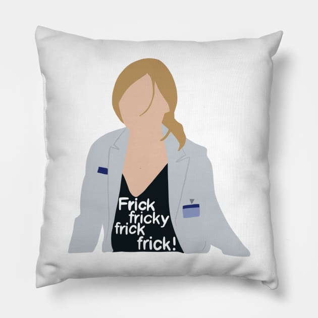 frick fricky frick frick! Pillow by notastranger