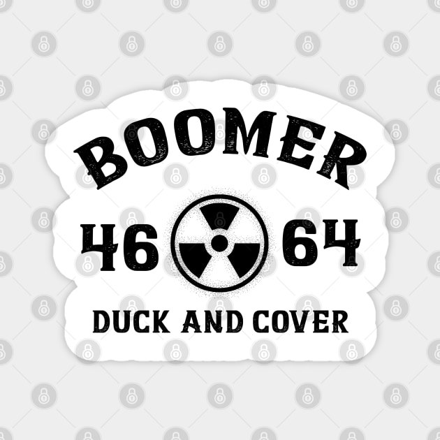 Boomer - Duck and Cover Magnet by Limey_57