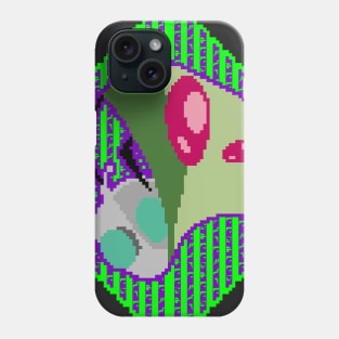 Invader Zim - Pixel Invader Phone Case