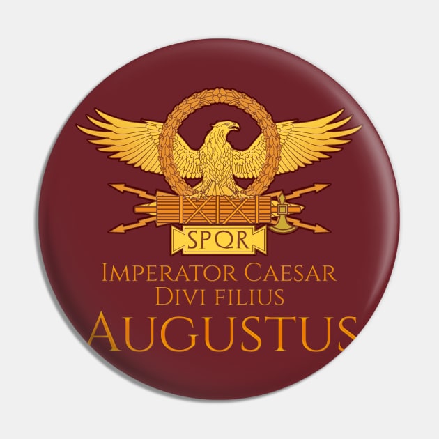 Caesar Augustus Pin by Styr Designs