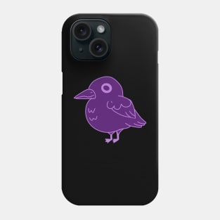 Purple Raven Phone Case