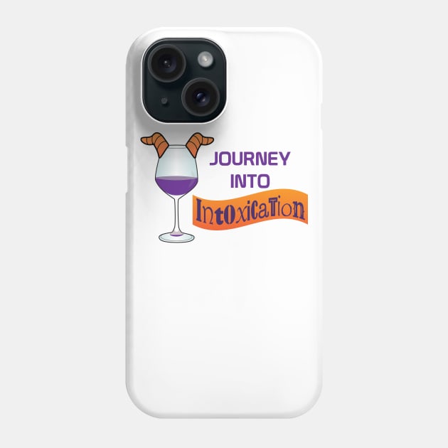 Journey Into Intoxication Phone Case by Podcast: The Ride