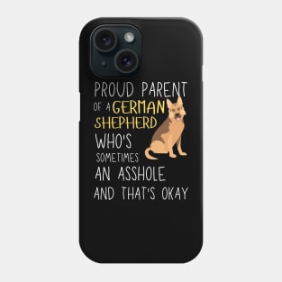 Proud Parents of German Shepherd Pet Lover Phone Case