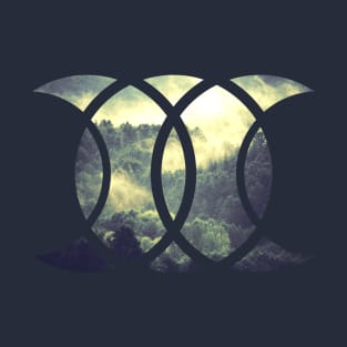 Triangle of Misty Forest T-Shirt