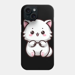 Graceful Cat Silhouette Phone Case