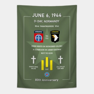 D Day Landing 80th Anniversary 1944 Normandy Tapestry