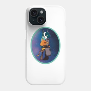 Avocato and Little Cato Phone Case