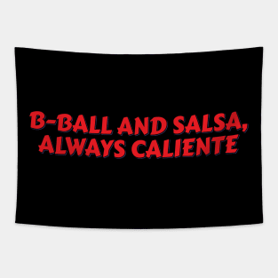 Caliente Basketball Tapestry