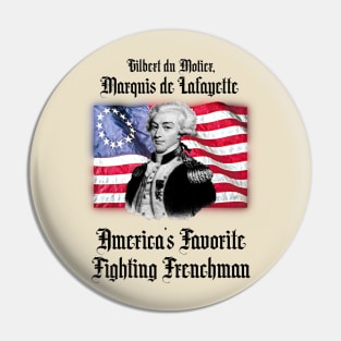 America's Favorite Fighting Frenhcman! Pin