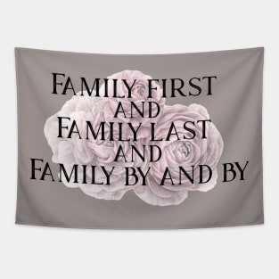 Family First and Family Last Tapestry