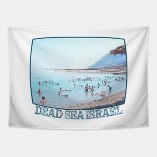 Israel, Dead Sea. Floating and Relaxing Tapestry