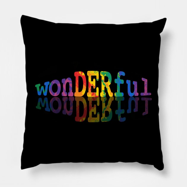 Wonderful Pillow by SherringenergyTeez