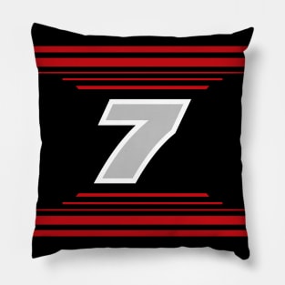 Justin Allgaier #7 2024 NASCAR Design Pillow