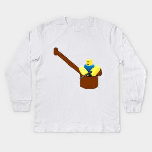 Roblox Noob Kids Long Sleeve T Shirts Teepublic - roblox noob kids long sleeve t shirts teepublic