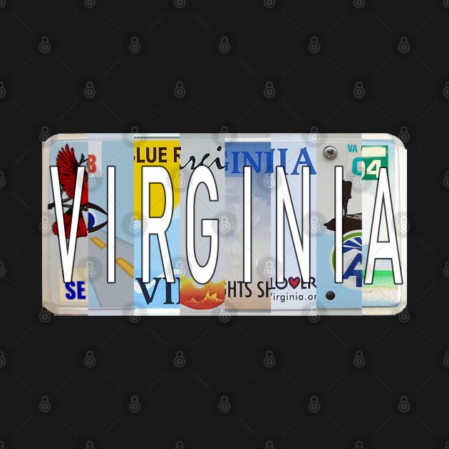 Virginia License Plates by stermitkermit