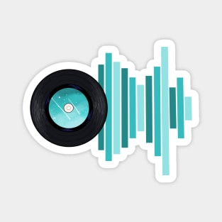 Vinyl: MUSIC ON Magnet