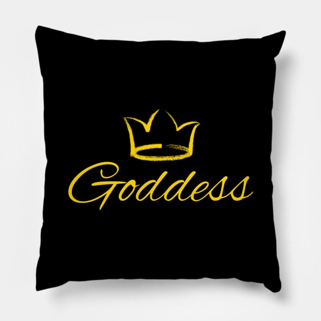 Goddess, Black Queen, Black Woman, African American Woman. Pillow by UrbanLifeApparel