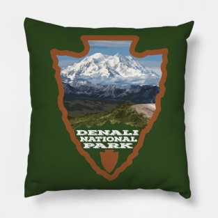 Denali National Park arrowhead Pillow