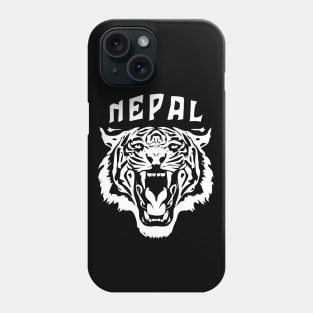 Roaring Tiger Face | Nepal Phone Case