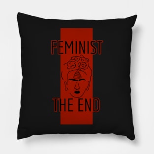 Feminist THE END Pillow